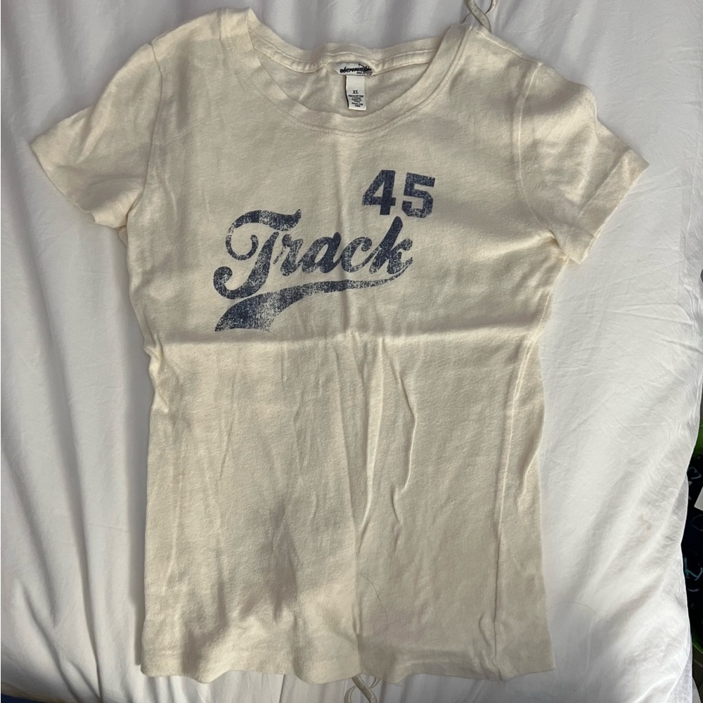 Abercrombie Youth Track Tee, Size XL Girls